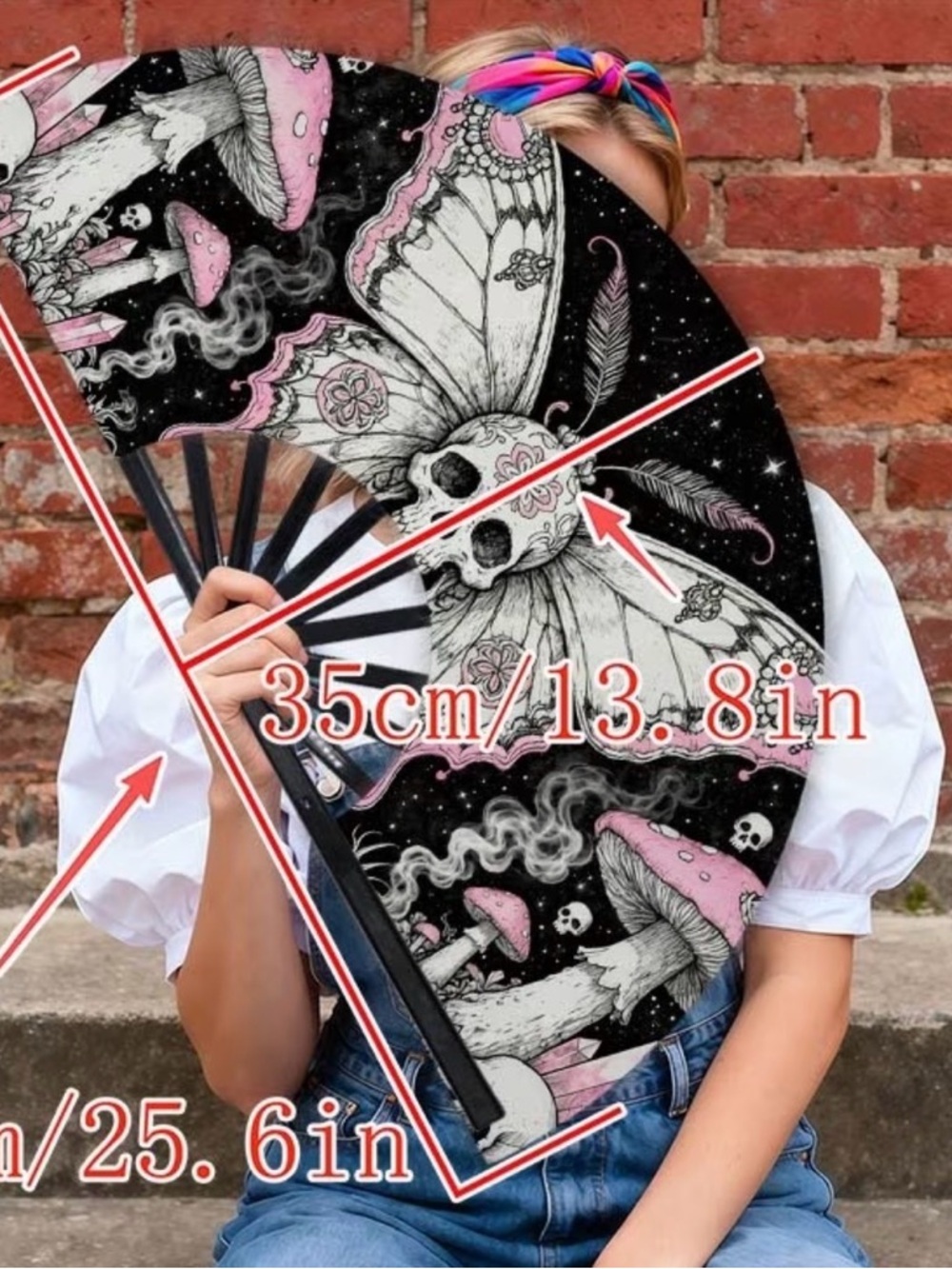 Skull & Butterfly Art fan - Picture 4 of 6